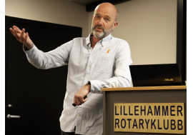 Lillehammer Rotary fikk en bred orientering om Skogli Helse- og Rehabiliteringssenter AS i sitt møte tirsdag kveld.