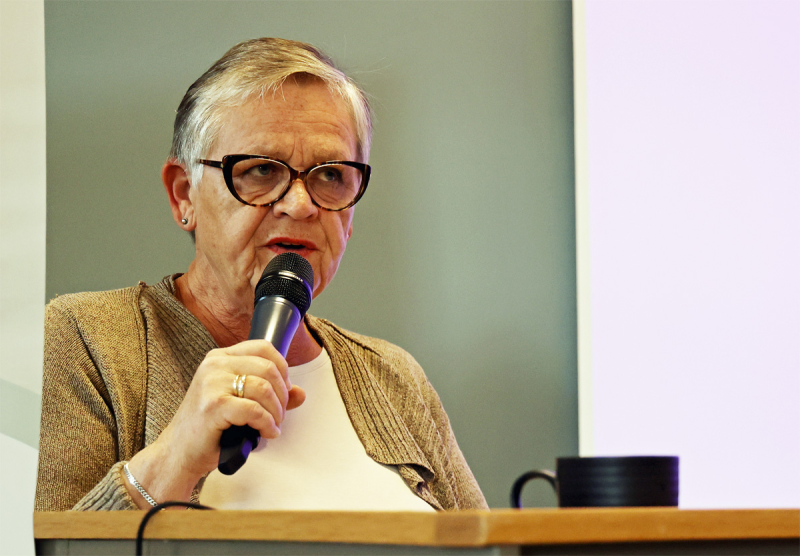 Kari Svarstad holdt sitt EGO-foredrag i Lillehammer Rotary for 28 fremmøtte tirsdag kveld.