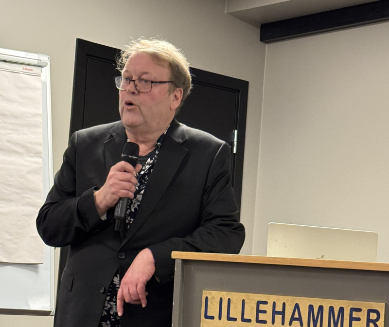 Lillehammerfokus i egoforedraget til Kjell Stenberg.