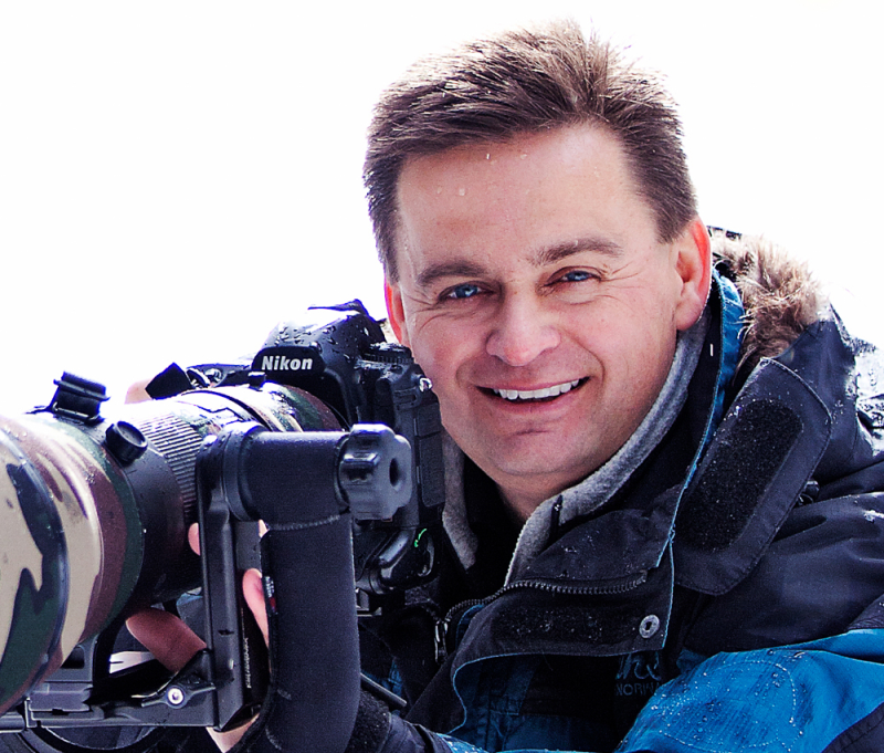 Naturfotografen Arnfinn Johansen på klubbmøte 10. mars