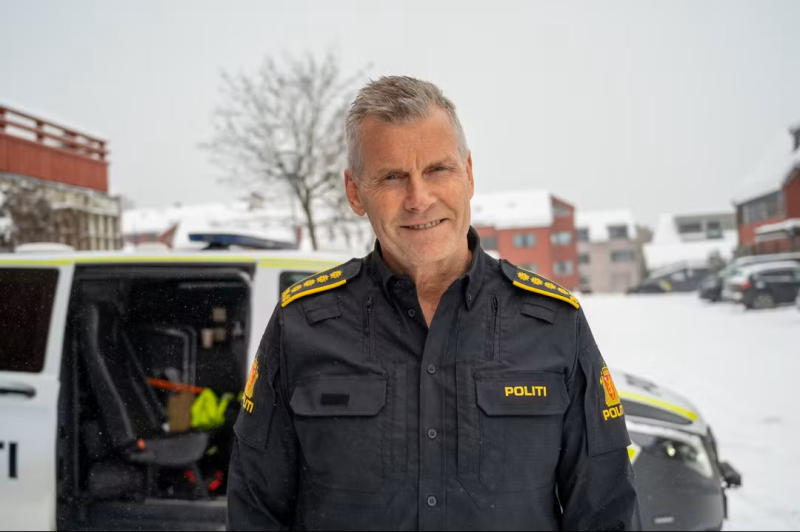 Politiinspektør Terje Krogstad kommer 28. april kl 19