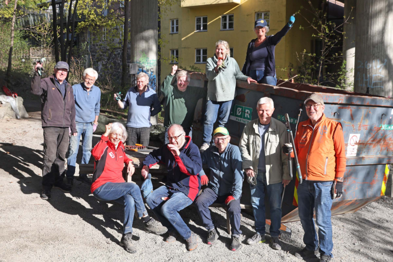 Velllykket dugnad i Mesna Kultursti