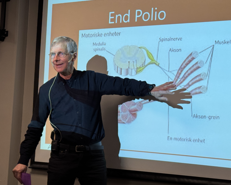 Åpent møte med tema End Polio