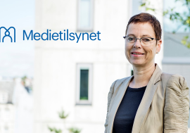 32 hørte direktør Mari Velsand i kveldens møte i Lillehammer Rotary om «Mediepolitikk og medieregulering» - Medieutviklingen i Norge og Medietilsynets rolle.