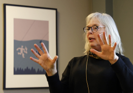 29 hørte professor Ulla Higdem i Lillehammer Rotary tirsdag kveld om utfordringen i kommuneplanlegging med en vedvarende negativ befolkningsutvikling.