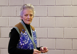 Ruth Mjøen tildelt Rotarys hederspris «Paul Harris Fellow».