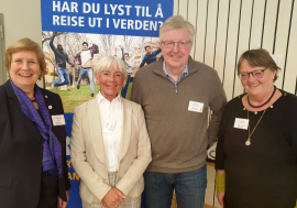 Den nye organisasjonen i Distrikt 2305 for neste Rotaryår var samlet på Dombås i helga.
