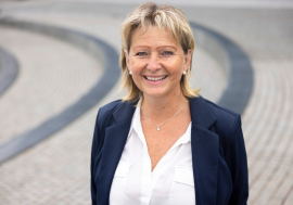 Investeringstådgiver Irene Vanndal i Lillehammer Rotary 8. noveber.