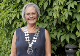 Ragnhild Falkenberg – vår nye president i Lillehammer Rotary